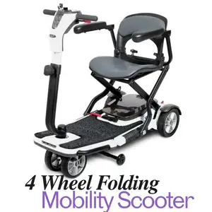 4 Wheel Folding Mobility Scooter for Adults
