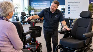 Comparing Mobility Options in the Showroom