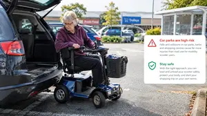 Safeway loading and Unloading A Mobility Scooter