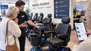 Mobility Scooter for Low Vision Rider