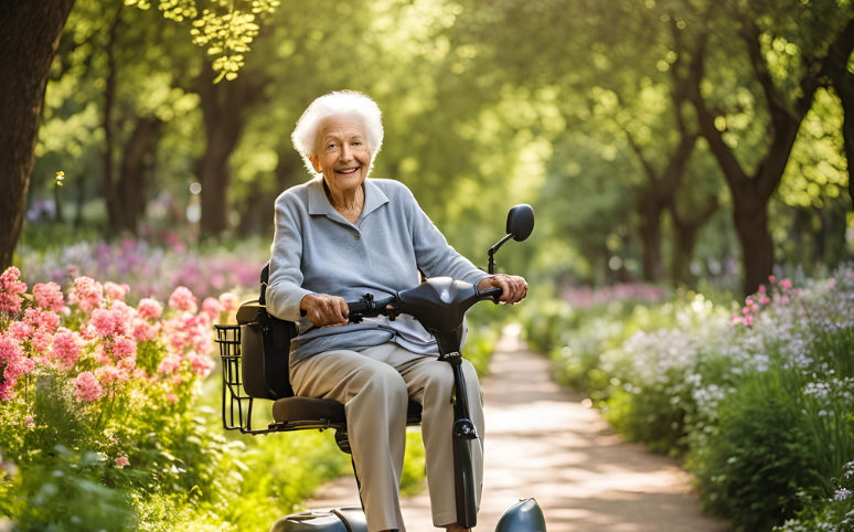 Folding Mobility  Scooter1