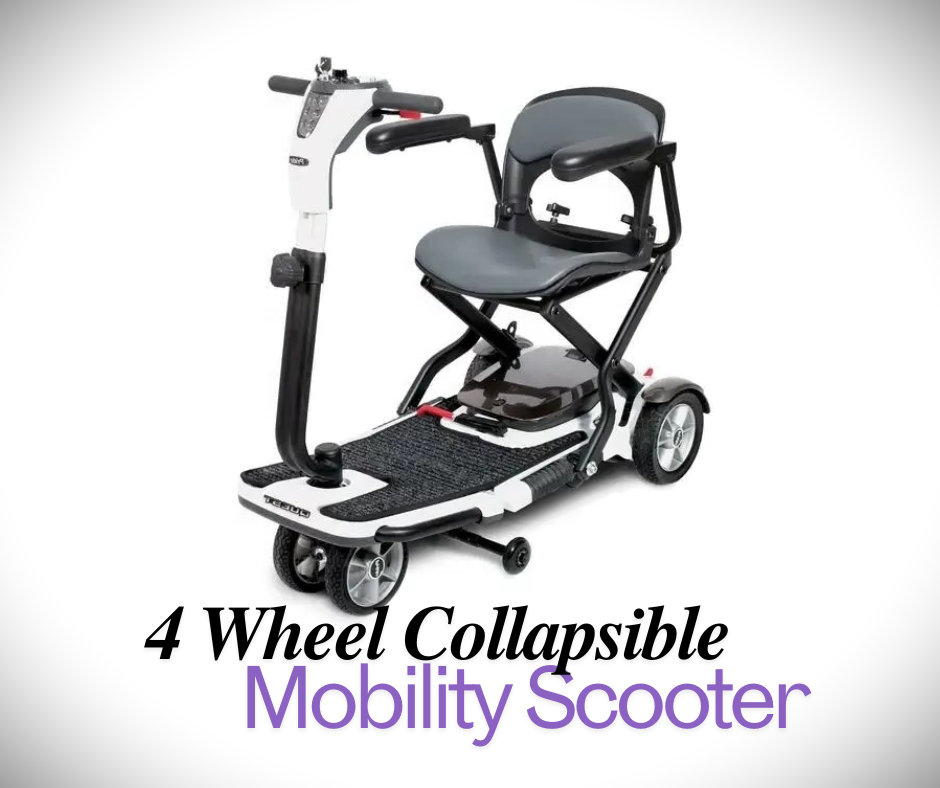 4 Wheel Collapsible Mobility SCooter