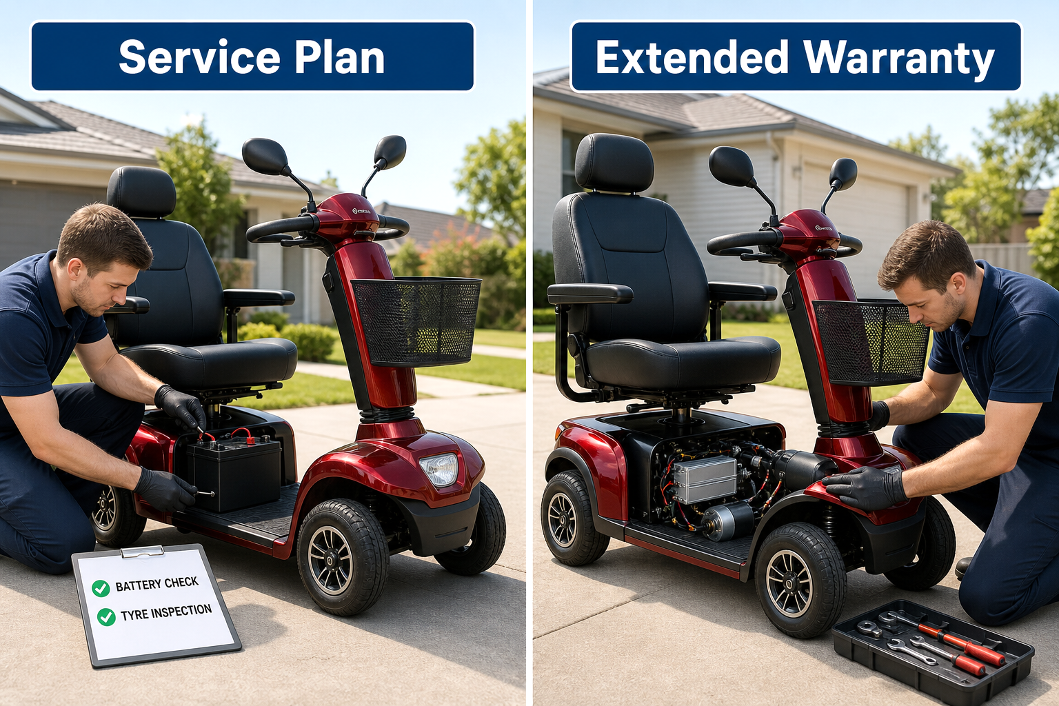 Mobility Scooter Service Plan vs Extended Warranty Mobility Scooter Service Plan vs Extended Warranty