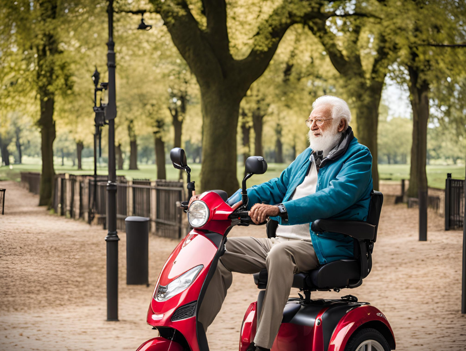 Best mobility Scooter with a Gentleman