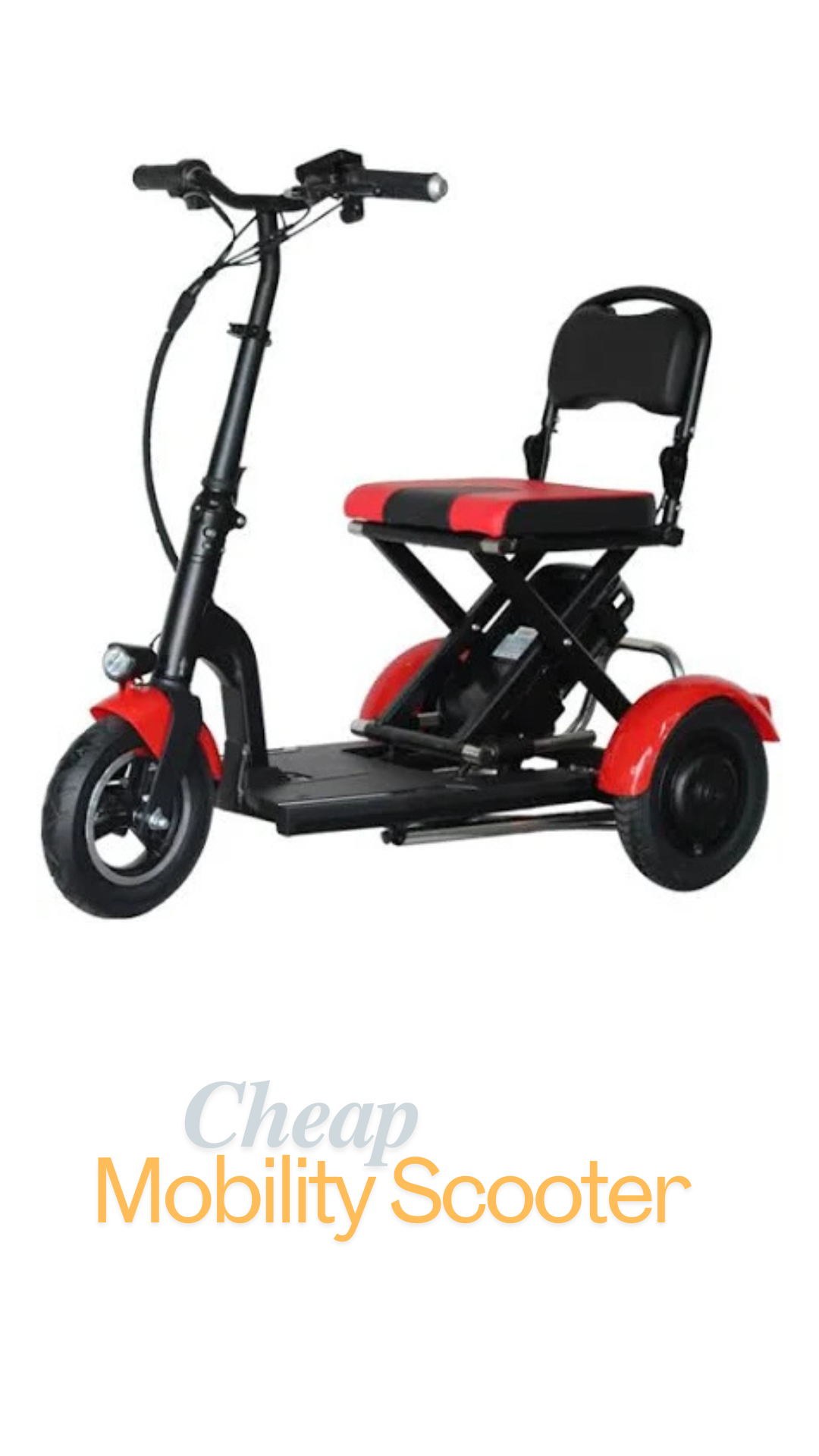 Orange Cheap Mobility Scooter Orange Cheap Mobility Scooter