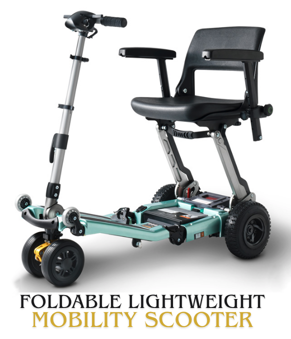 Aqua Foldable Mobility Scooter