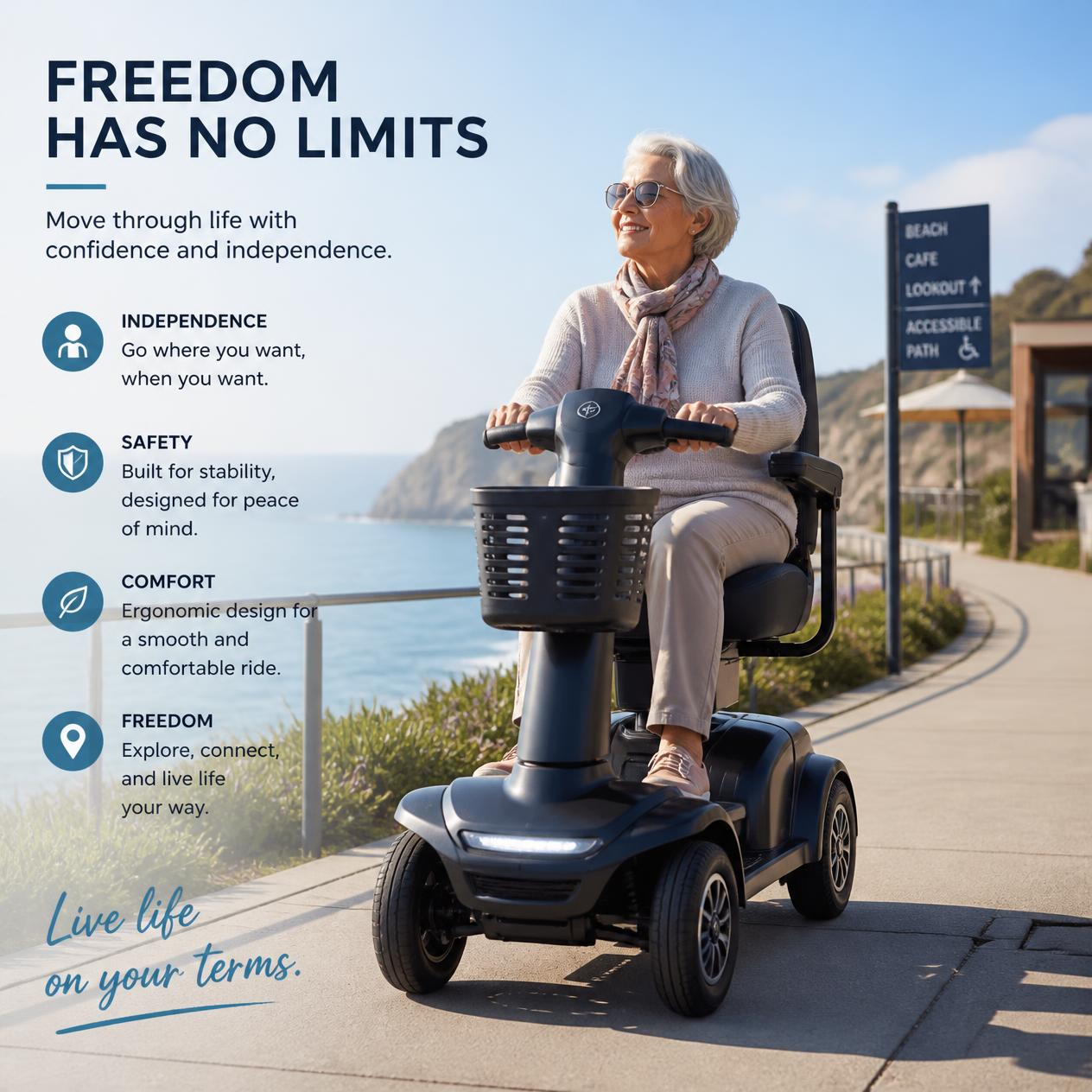 Mobility Scooter Freedom Mobility Scooter Freedom
