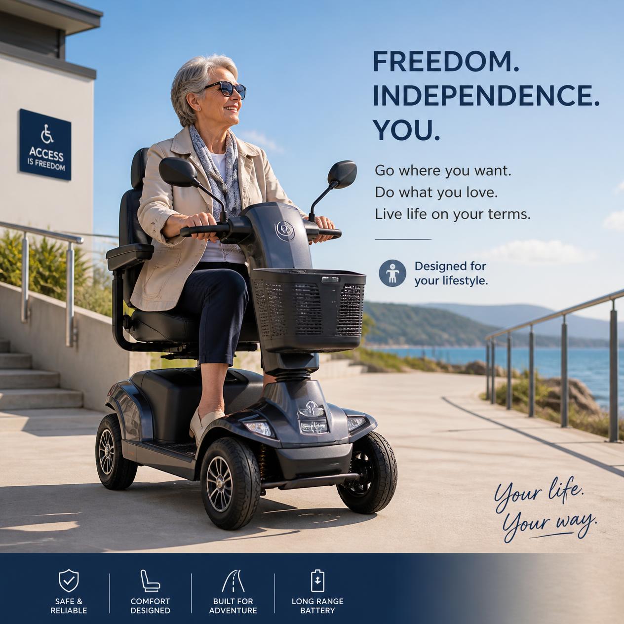freedom on Wheels by the Beach freedom on Wheels by the Beach
