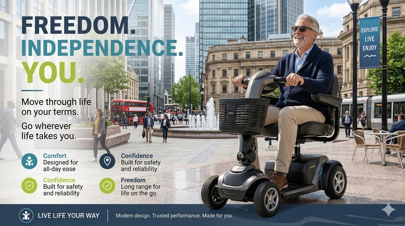 Freedom on a Mobility Scooter