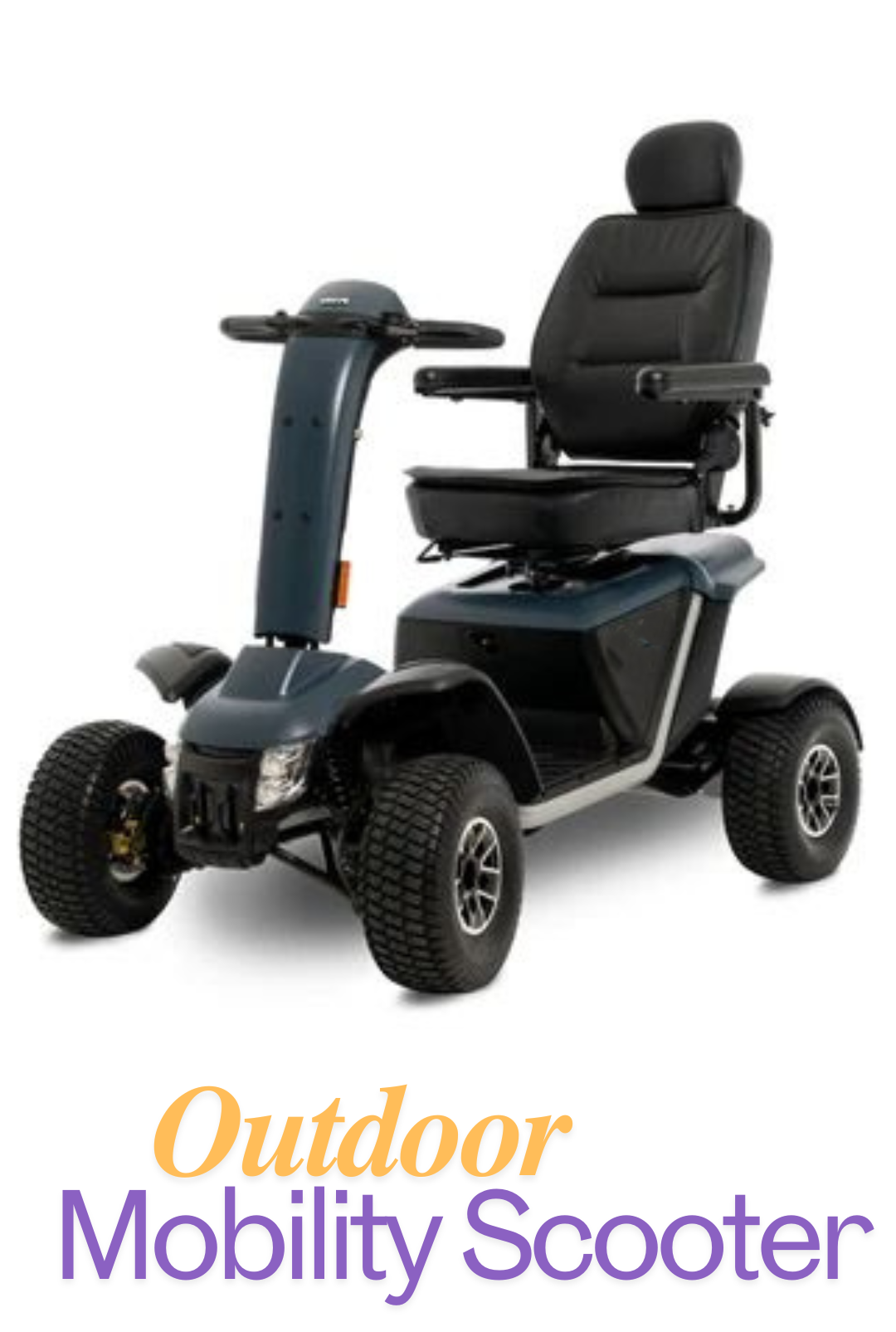 grey outdoor mobility scooter