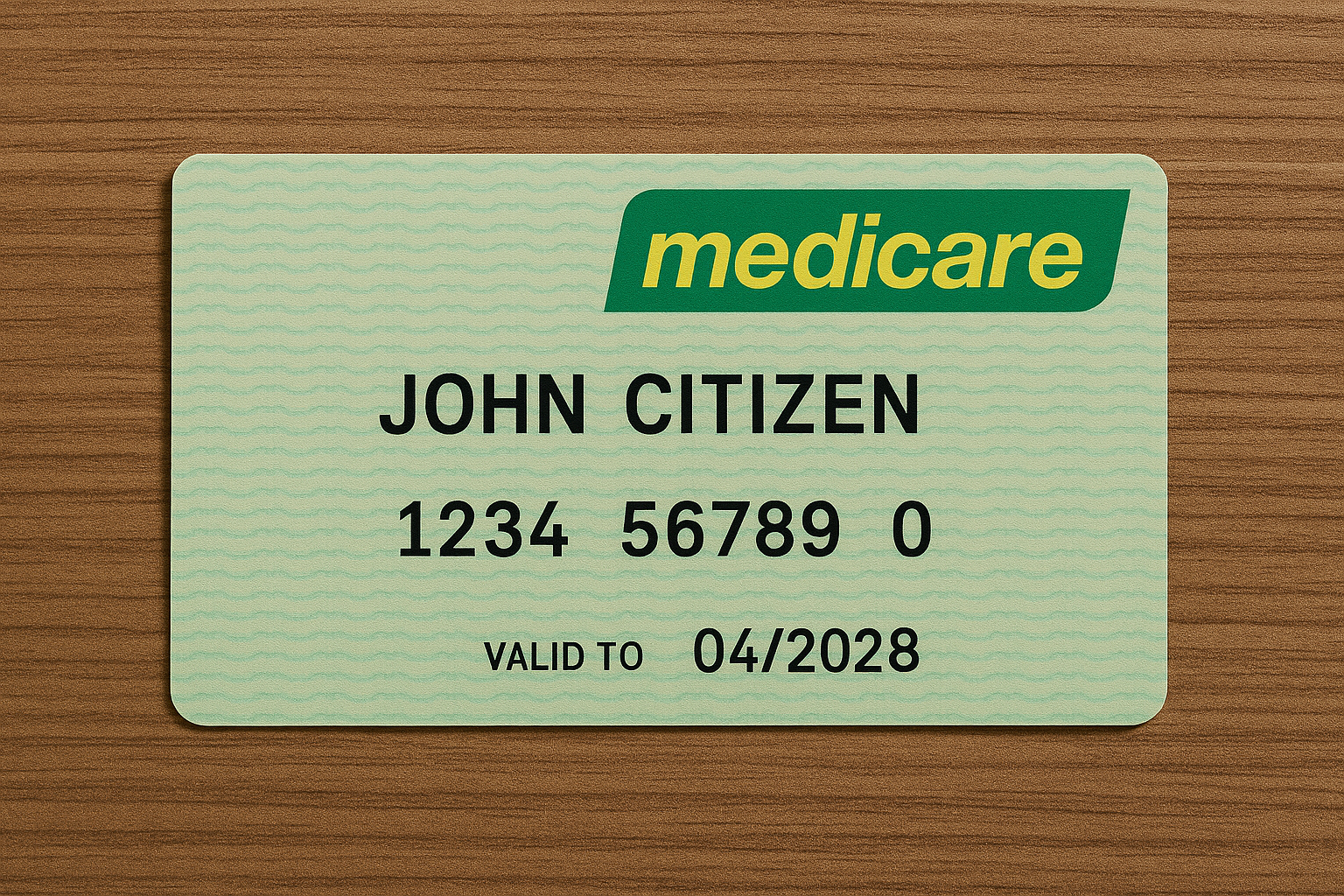 Australian Mrdicare Card