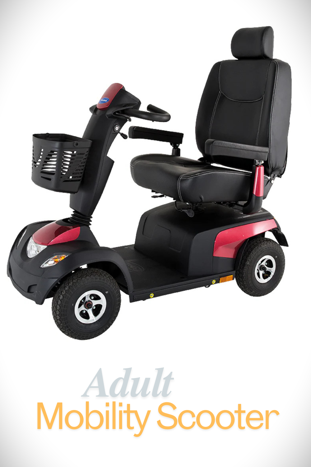 Red Adult Mobility Scooter