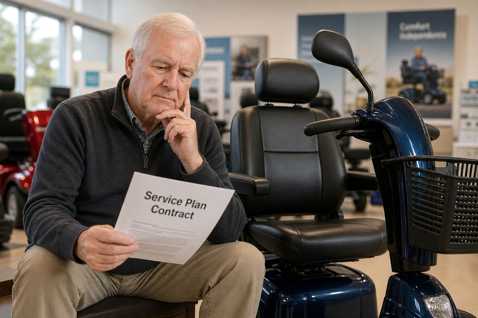 Mobility Scooter service Plan Contract Mobility Scooter service Plan Contract
